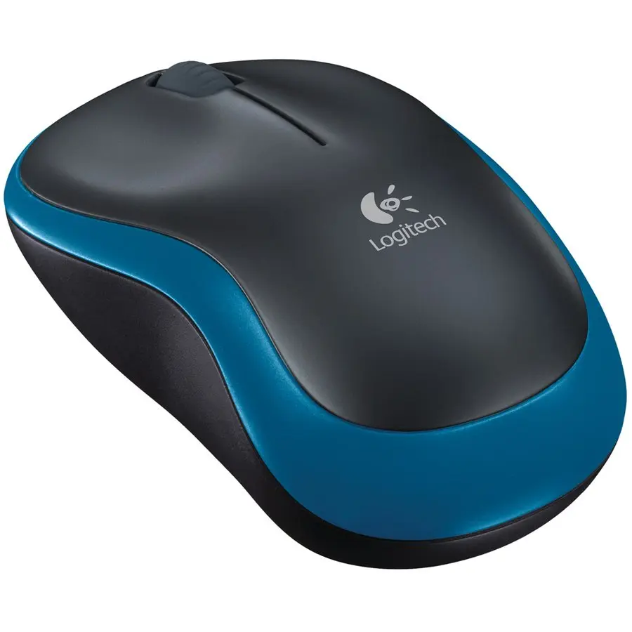LOGITECH M185 Wireless Mouse - BLUE - EER2 - cover