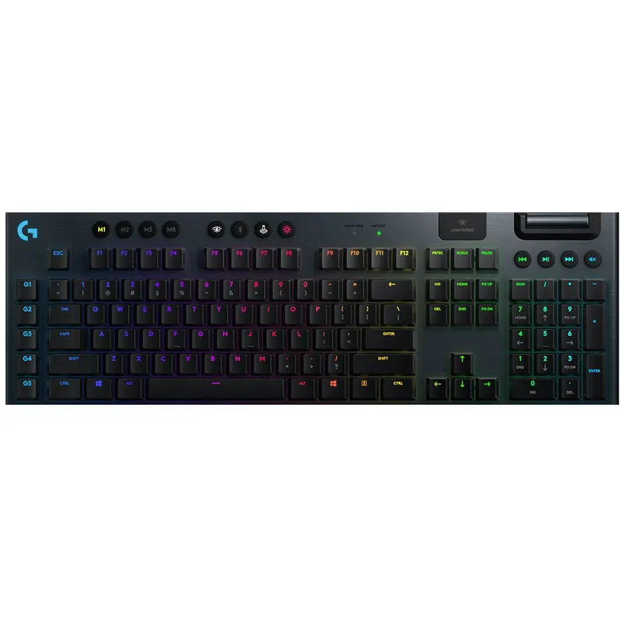 LOGITECH G915 LIGHTSPEED Wireless Mechanical Gaming Keyboard - CARBON - US INT&apos;L - LINEAR - cover