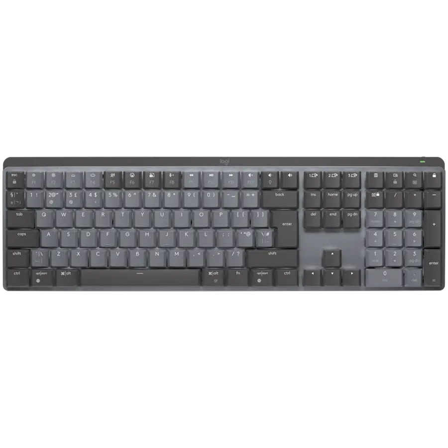LOGITECH MX Mechanical Bluetooth Illuminated Keyboard - GRAPHITE - US INT'L - TACTILE - cover