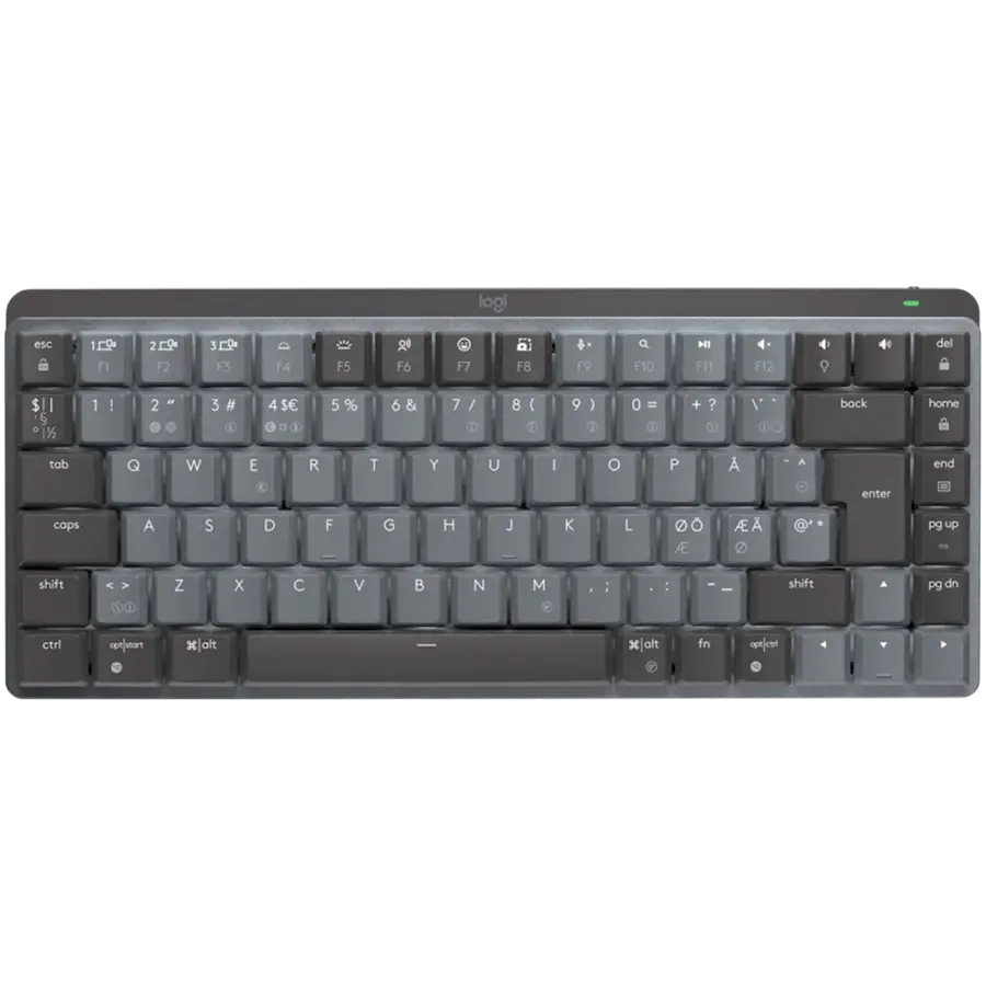 LOGITECH MX Mechanical Mini Bluetooth Illuminated Keyboard  - GRAPHITE - US INT'L - CLICKY - cover