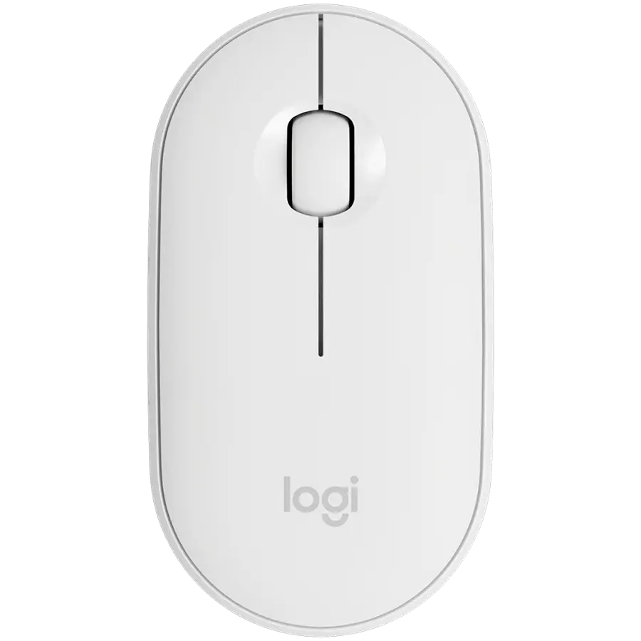 LOGITECH M350S Pebble 2 Bluetooth Mouse - TONAL WHITE - DONGLELESS - cover