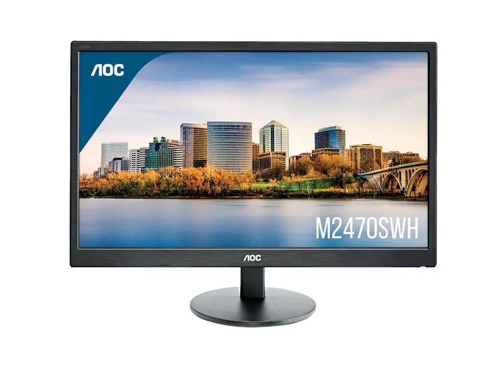 AOC LED VA 24&quot; M2470SWH, VGA, 2xHDMI, zvu - cover