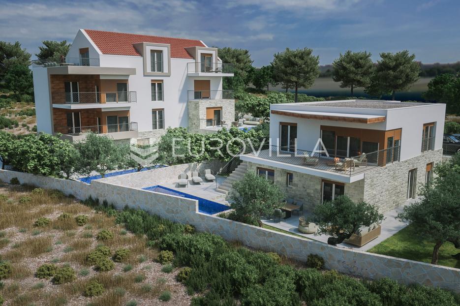 Ražanj, Stivašnica, NOVOGRADNJA, vila s bazenom, NKP 195,80 m2 - cover