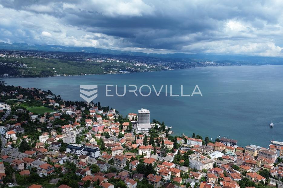 Opatija, Centar, građevinsko zemljište od 867m2 s gotovim projektom za luksuznu zgradu - cover