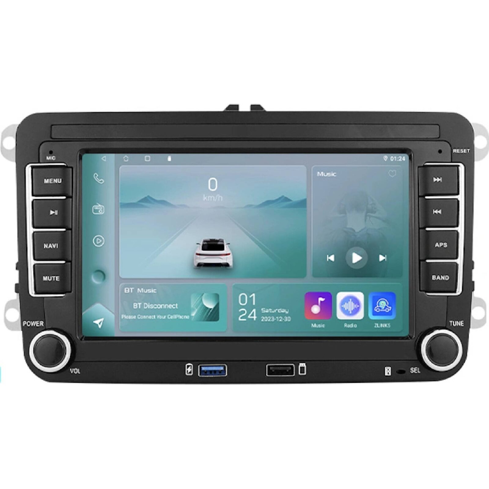 Autoradio Android VW 7” (05-13) 2+32GB carplay - cover