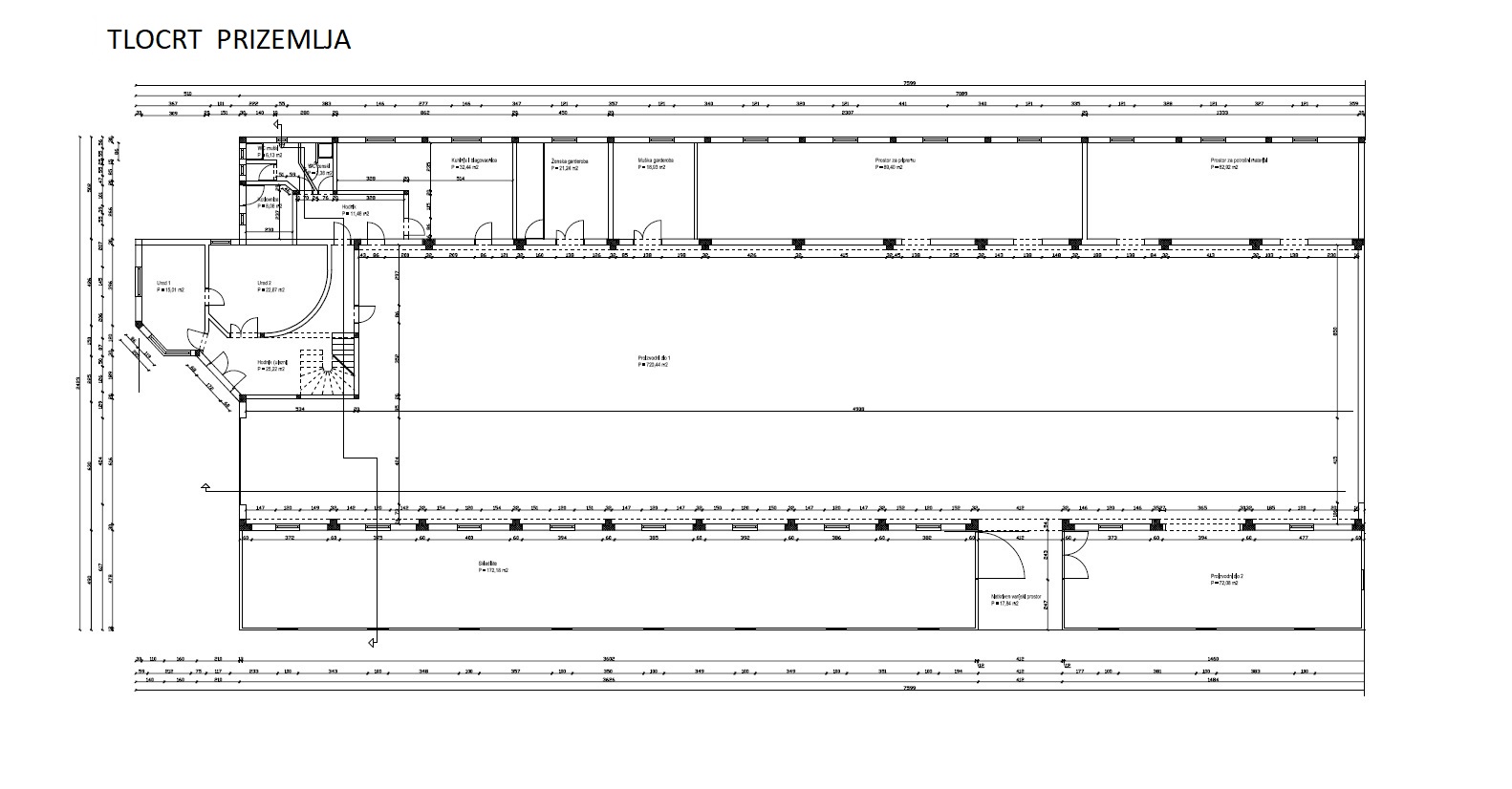 Gornje Vratno: poslovno proizvodna zgrada, 1415 m2 - cover
