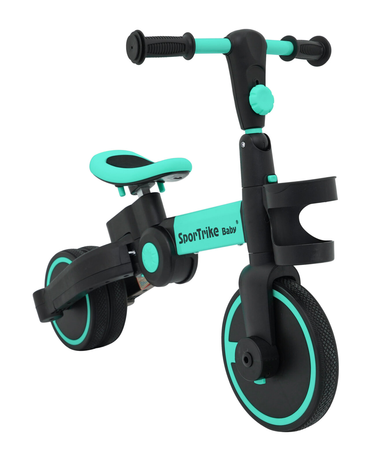 Happy Bike 3u1 sportski bicikl tirkizni  - cover