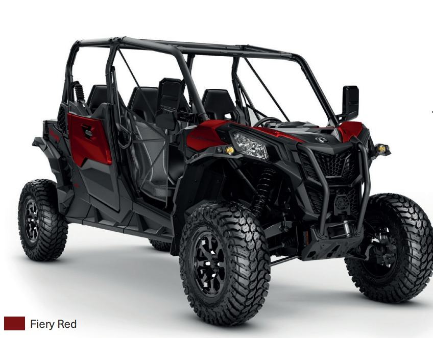 CAN-AM MAVERICK SPORT MAX DPS 1000R T ABS Fiery Red, 2024 god. - cover
