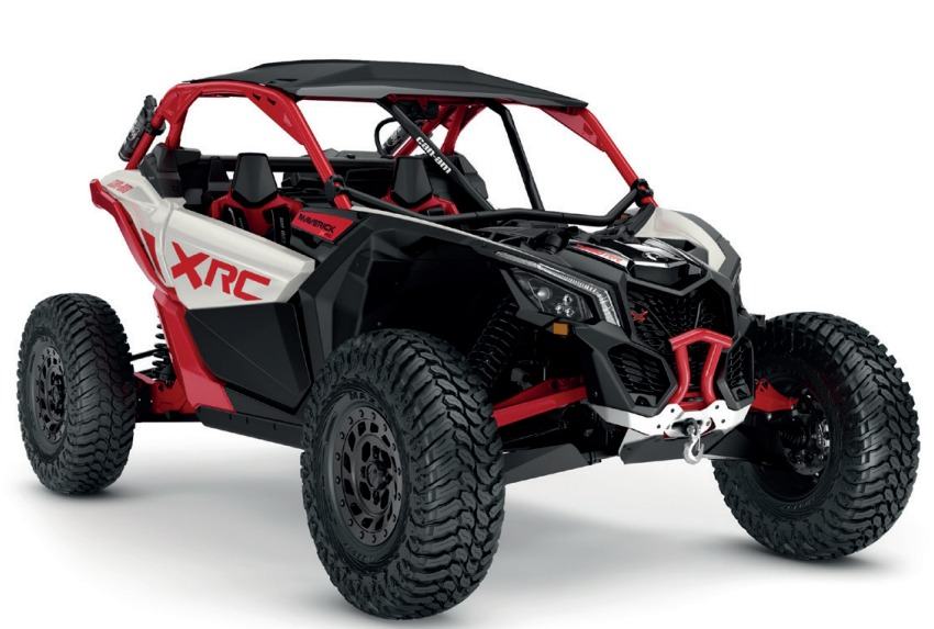 CAN-AM MAVERICK X RC TURBO RR Hybrid White & Legion Red, 2024 god. - cover