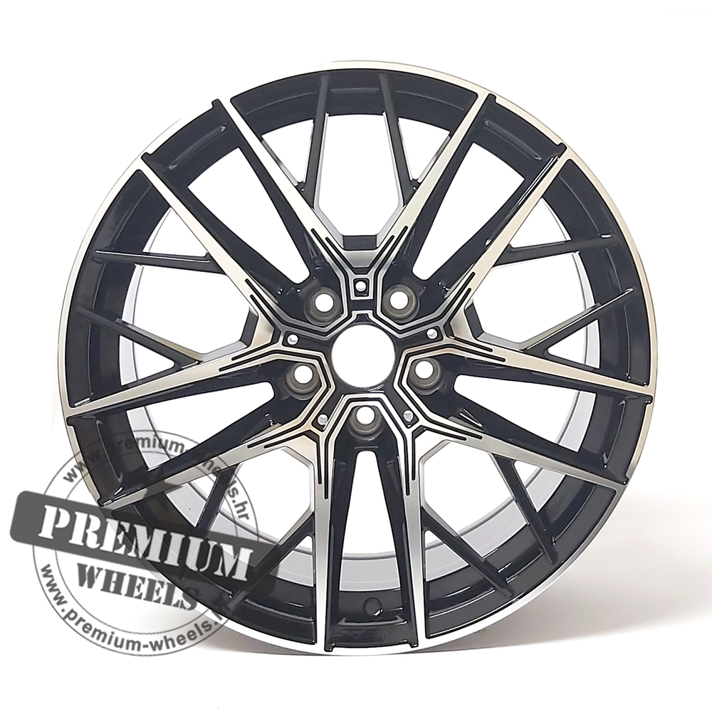 ALU FELGA BMW 5X112 18″ BHE5080CP ET50 CRNA SA POLIRANIM - cover