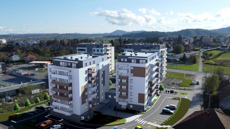 Stan: Karlovac, 54.74 m2, novogradnja (prodaja) - cover