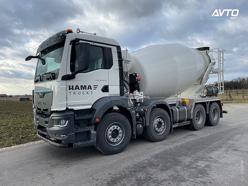 MAN 37.430 8X4 - Stetter 9.3 36T - cover