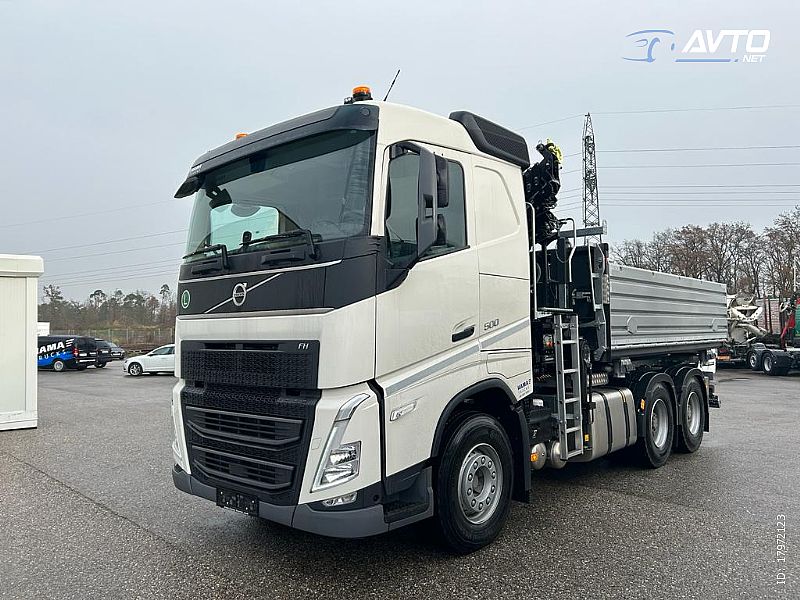 Volvo FH500 - 3 STRANE KIPPER HIAB ili Palfinger - cover