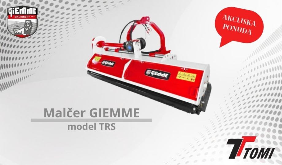Malčer Giemme TRS 160,180,200,220 *AKCIJA* - cover