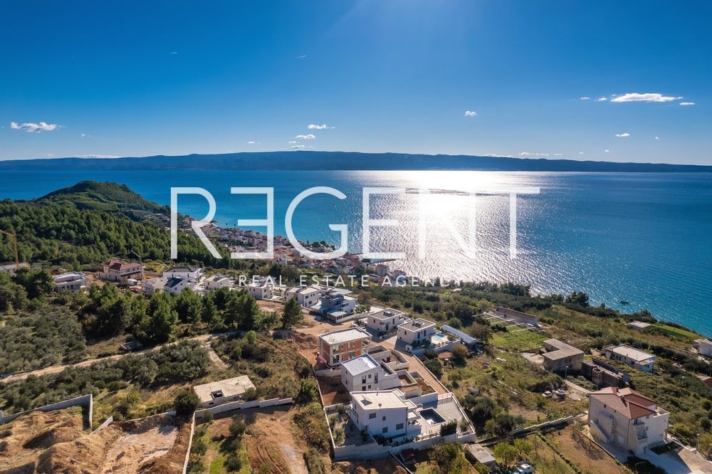 Split, Podstrana - Luksuzno naselje vila s panoramskim pogledom na more - cover