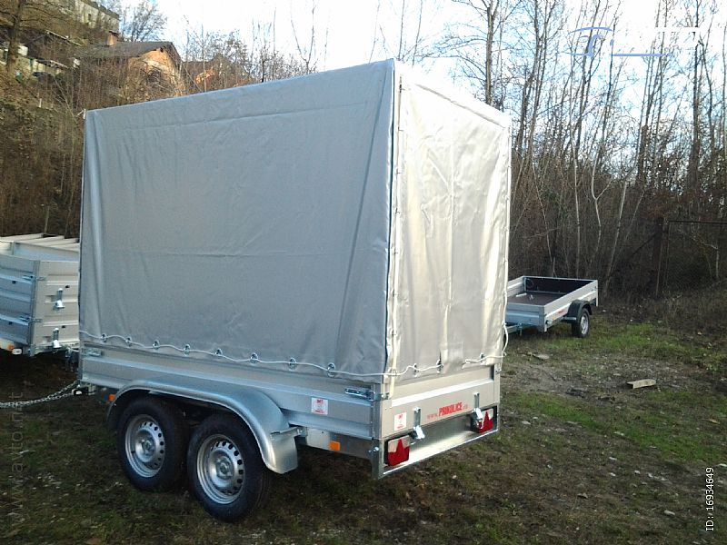 TERETNA PRIKOLICA + okvir s ceradom unutarnje visine 150 cm - cover