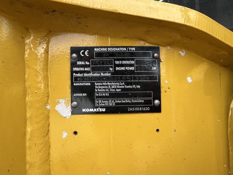 Bager KOMATSU PC35 - cover