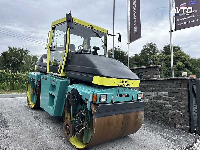 Ammann AV95 - Klizna kabina - Nož - Izvrsno - cover