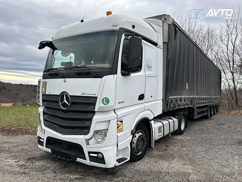 Mercedes-Benz Actros 1845 LS Mega - ADR - Slovenac - 1.vlasnik - cover