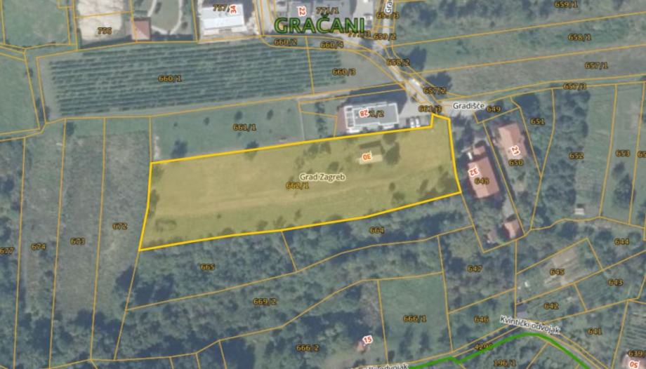 Građevinsko zemljište, Zagreb (Gračani), 5500 m2, 900.000 Eura - cover