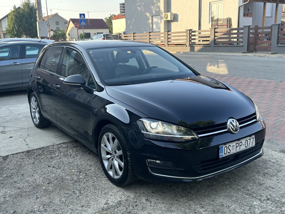 VW Golf 7 1,6 TDI HIGHLINE,LED,NAVIGACIJA,KOŽA,PARK PILOT,NA IME KUPCA - cover