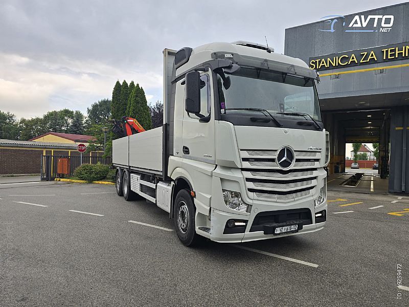 Mercedes-Benz Actros 2545 6x2 LL E6 Palfinger PK 18002 - cover