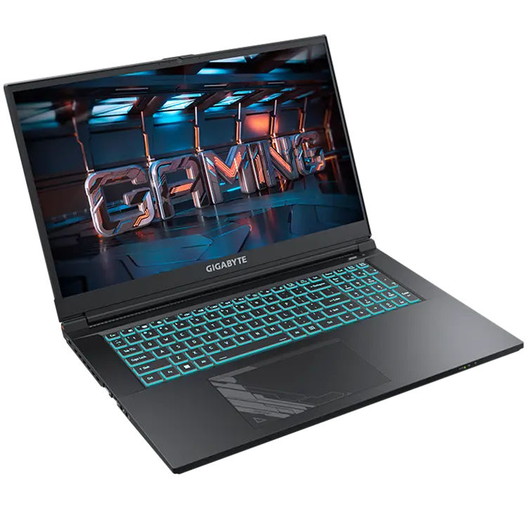 Gigabyte Notebook G7 KF 17.3in (1920x1080@144Hz) IPS, Intel Core i5-12500H, 16GB (2x8GB) DDR4 3200MHz, 512GB M.2 Gen4 SSD, NVIDIA GeForce RTX 4060 8GB, AX201 WiFi/BT, Backlit keyboard, no OS - cover