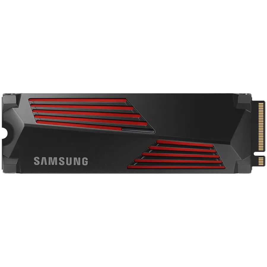 Samsung SSD 1TB M.2 PCIEx4 PCI Gen4.0 990 Pro with Heatsink 600 TBW 5 yrs - cover