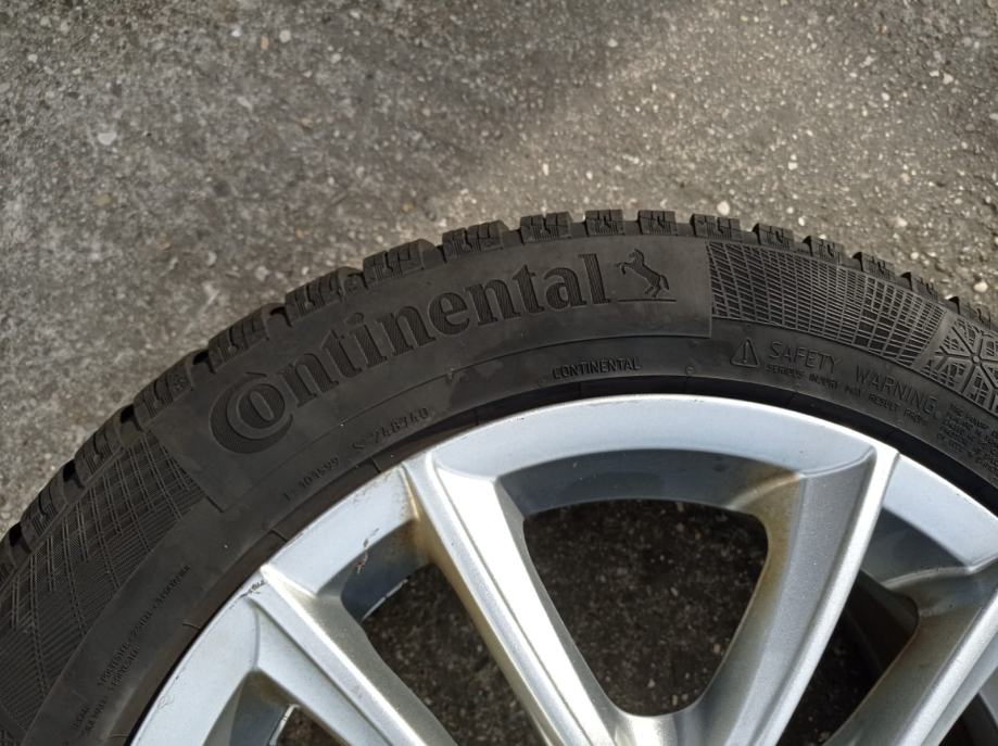 Alu felge 16; Continental zimske 205/55/16; 4 kom. AUDI A3 2012- - cover