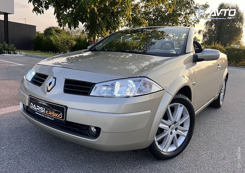 Renault Megane  CABRIOLET 1.6 16V DYNAMIQUE LUXE SLO PDC ALU17 - cover