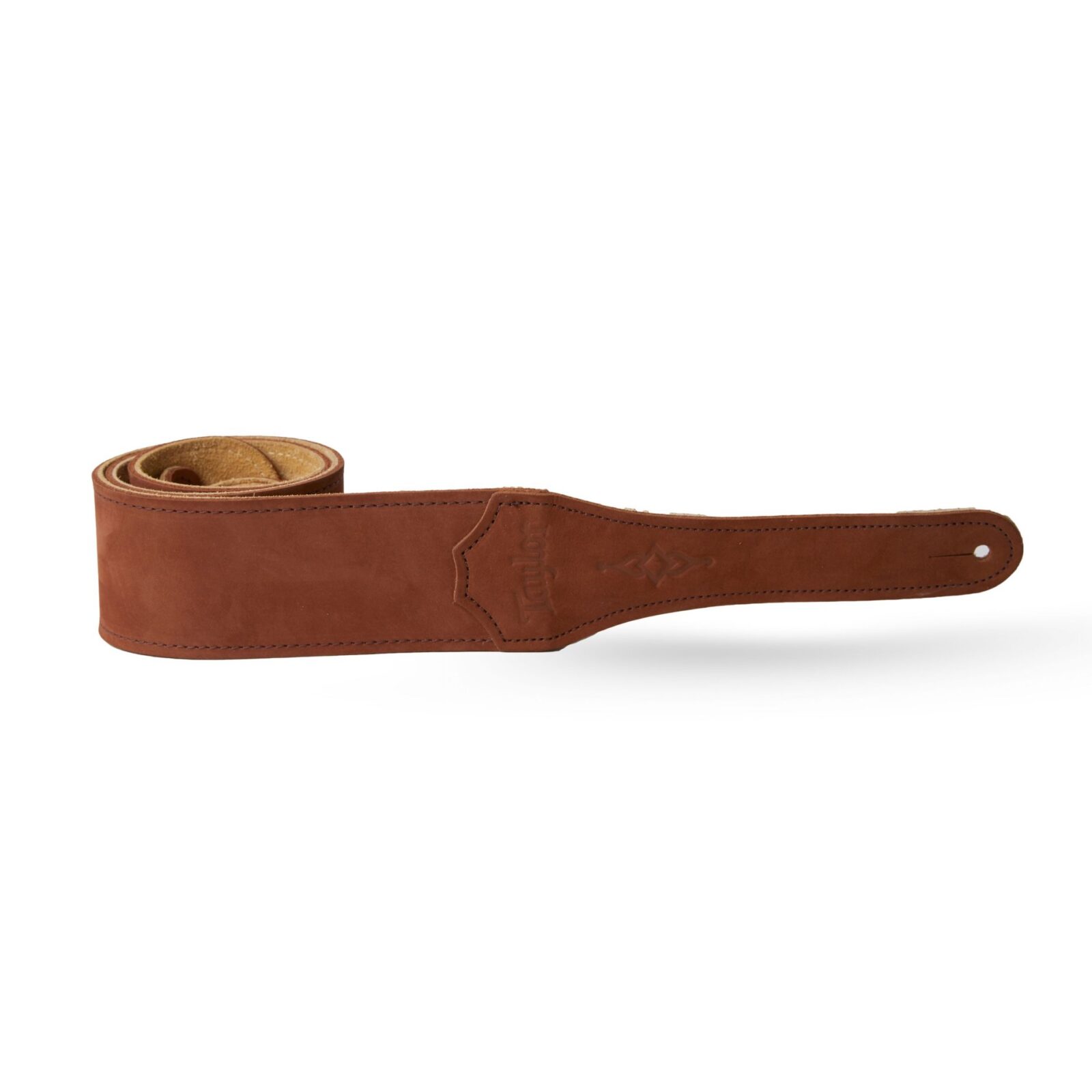 TAYLOR SANDED SUEDE STRAP MED BROWN 2.5&quot; - cover