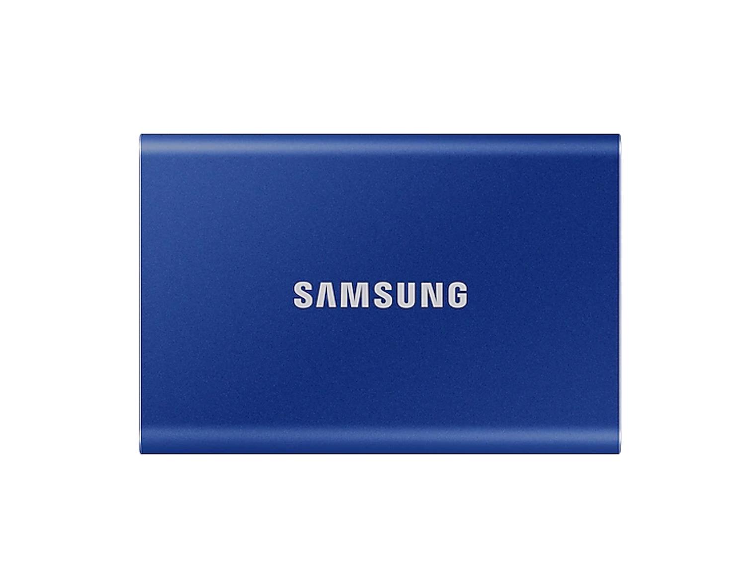 SSD Eksterni 2TB Samsung Portable T7 Indigo Blue USB 3.2 MU-PC2T0H/WW - cover
