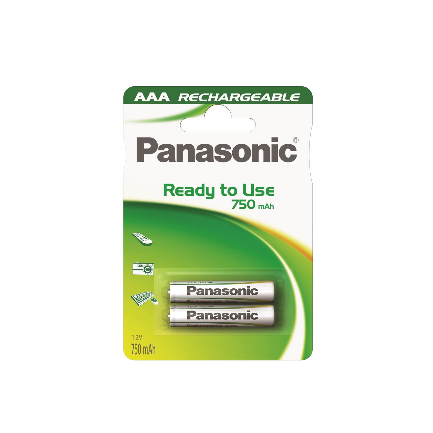 PANASONIC baterije HHR-4MVE/2BP punjive - cover