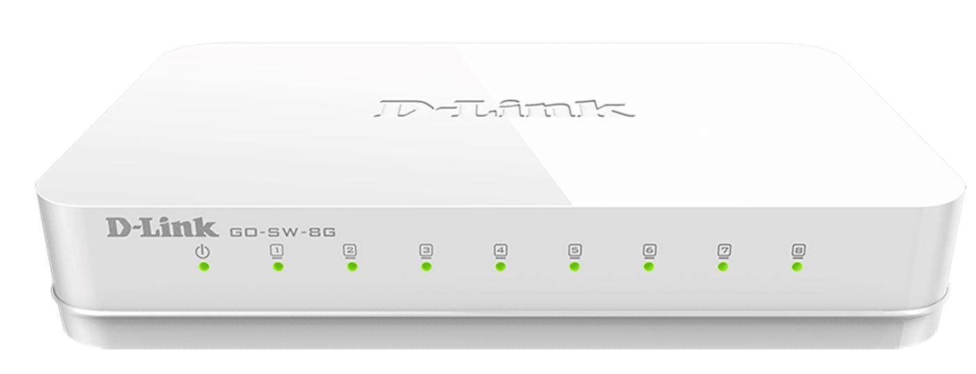 D-Link switch neupravljivi, GO-SW-8G/E - cover