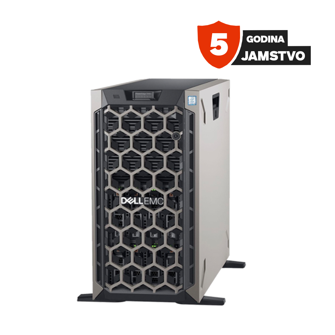 Dell T440 16SFF, server/2xIntel Xeon Silver 4114 (10C 13.75M Caсhe 2.20 GHz)/2x16GB DDR4 RDIMM/RAID Dell PERC H330 Mini Mono (ZM) / noHDD (up to 16 HDD 2.5'' SFF) / 1x DELL 450W - cover
