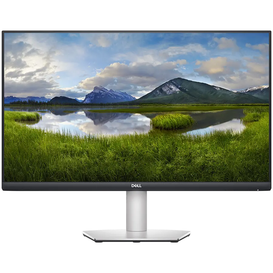 Monitor DELL S-series S2722QC 27in, 3840x2160, 4K UHD, IPS Antiglare, 16:9, 1000:1, 350 cd/m2, AMD FreeSync Premium, 4ms, 178/178, 2x HDMI, USB-C (DP/PD), 2x USB 3.2, Audio line out, 2x3W Speaker, Tilt, Swivel, Pivot, Height Adjust, 3Y - cover