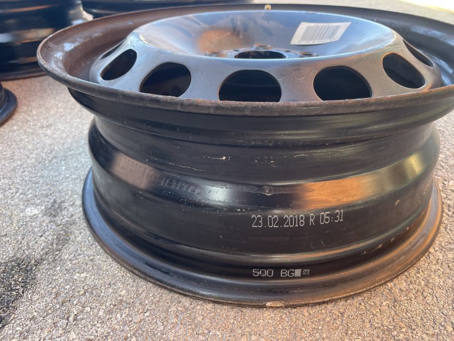 Čelične felge 16'' rupe 5x112, 4 kom. - cover