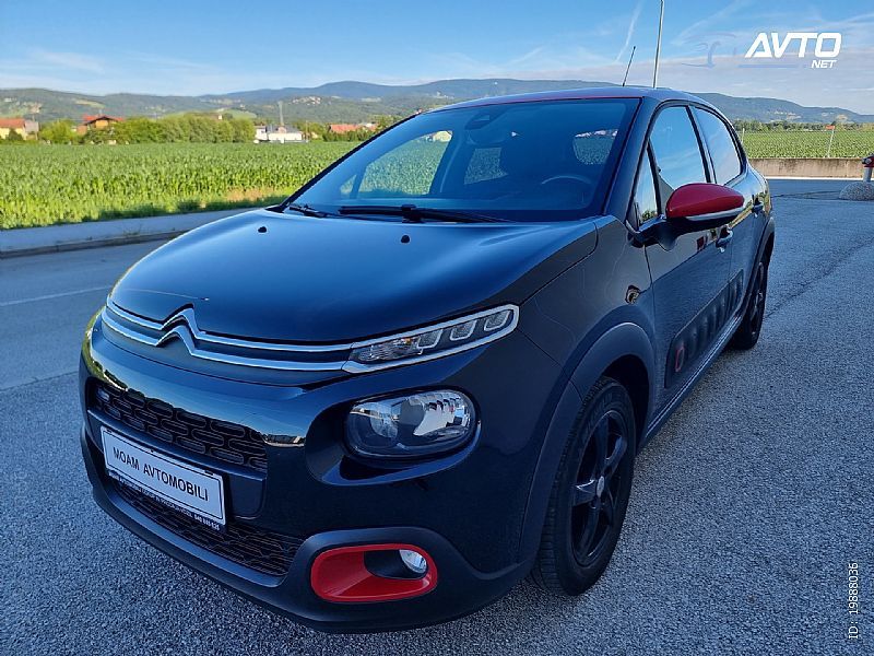 Citroen C3  °°1.2°°SHEINE°°1ZADNJI°°SLO°°KOT NOV°°BREZ PO DzBvW - cover