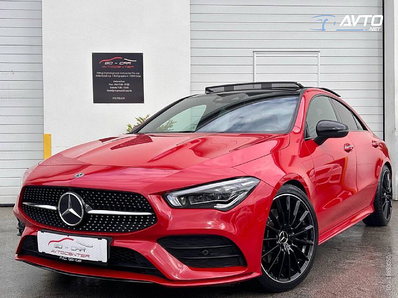 Mercedes-Benz CLA-Razred 200 AMG LINE MULTIBEAM PANO AMBIENT HUD WIDE 19C - cover