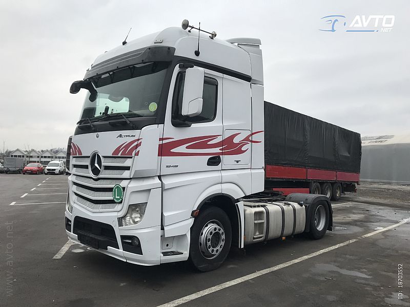 Mercedes-Benz Actros 1848 LS / retarder - cover