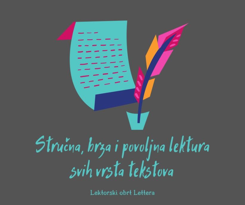 Lektura i korektura tekstova na hrvatskom jeziku - cover