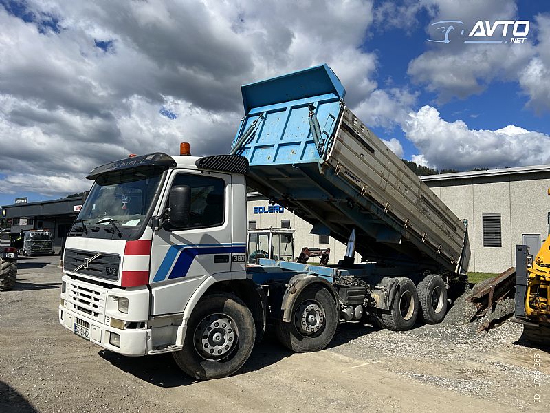 Volvo FM 12 4-osovinski sustav zamjene KIPER/MJEŠALICA - cover