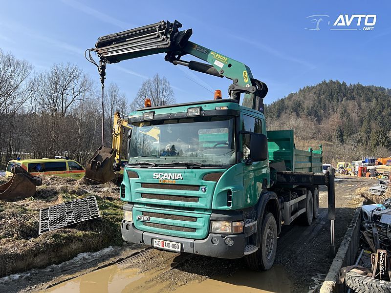Scania P380. CIPAR. PALFINGER PK2902 performanse. - cover