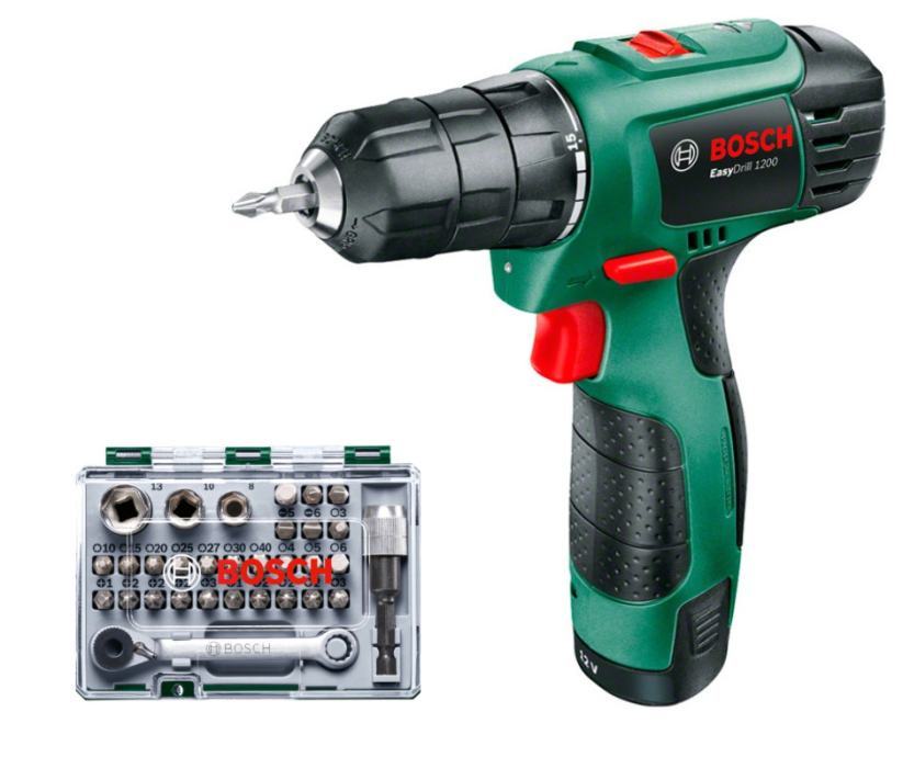 Bosch aku bušilica-izvijač EasyDrill 1200 1x Aku 12V 1,5Ah - Novo! - cover