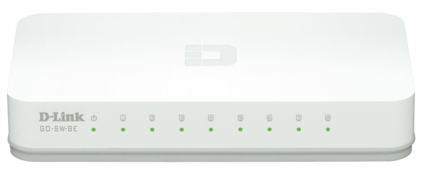 D-Link switch neupravljivi, GO-SW-8E/E - cover