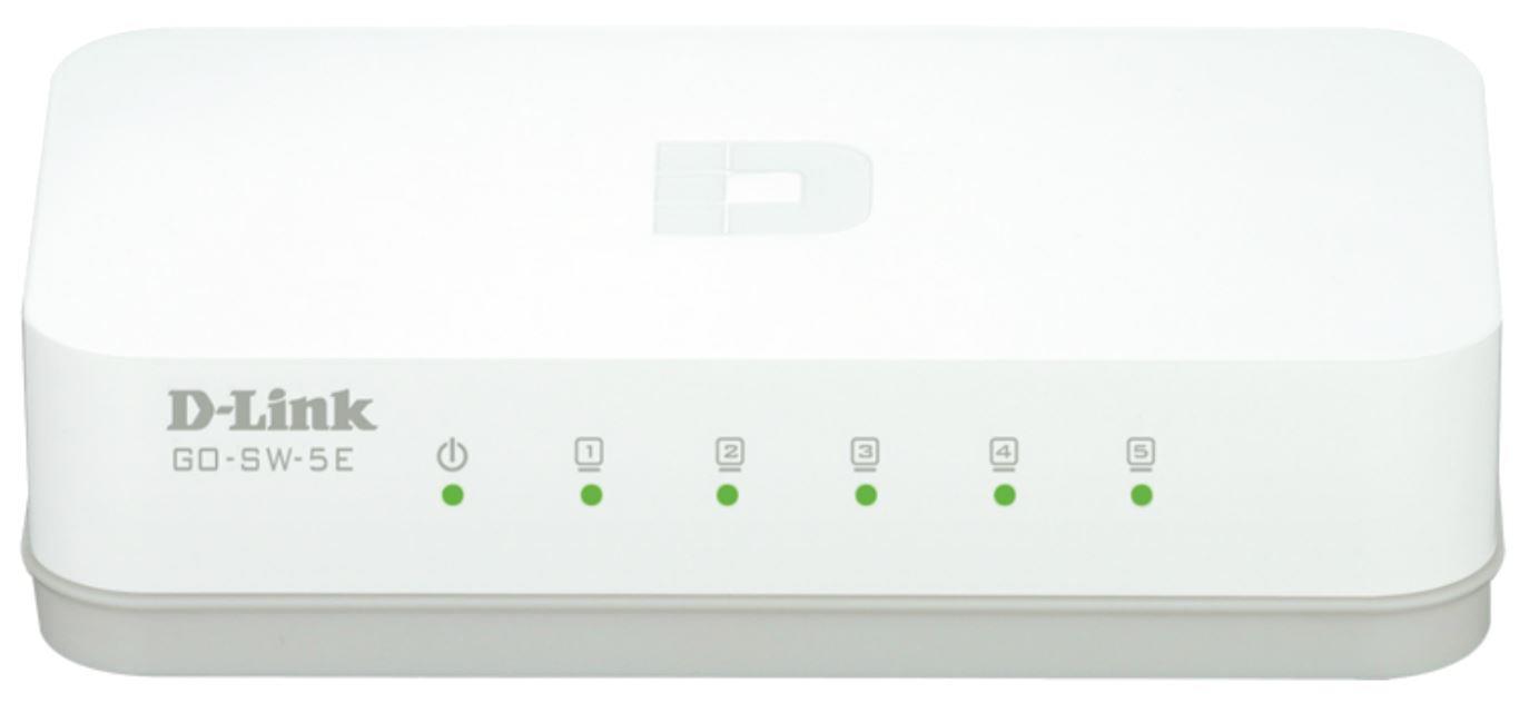 D-Link switch neupravljivi, GO-SW-5E/E - cover