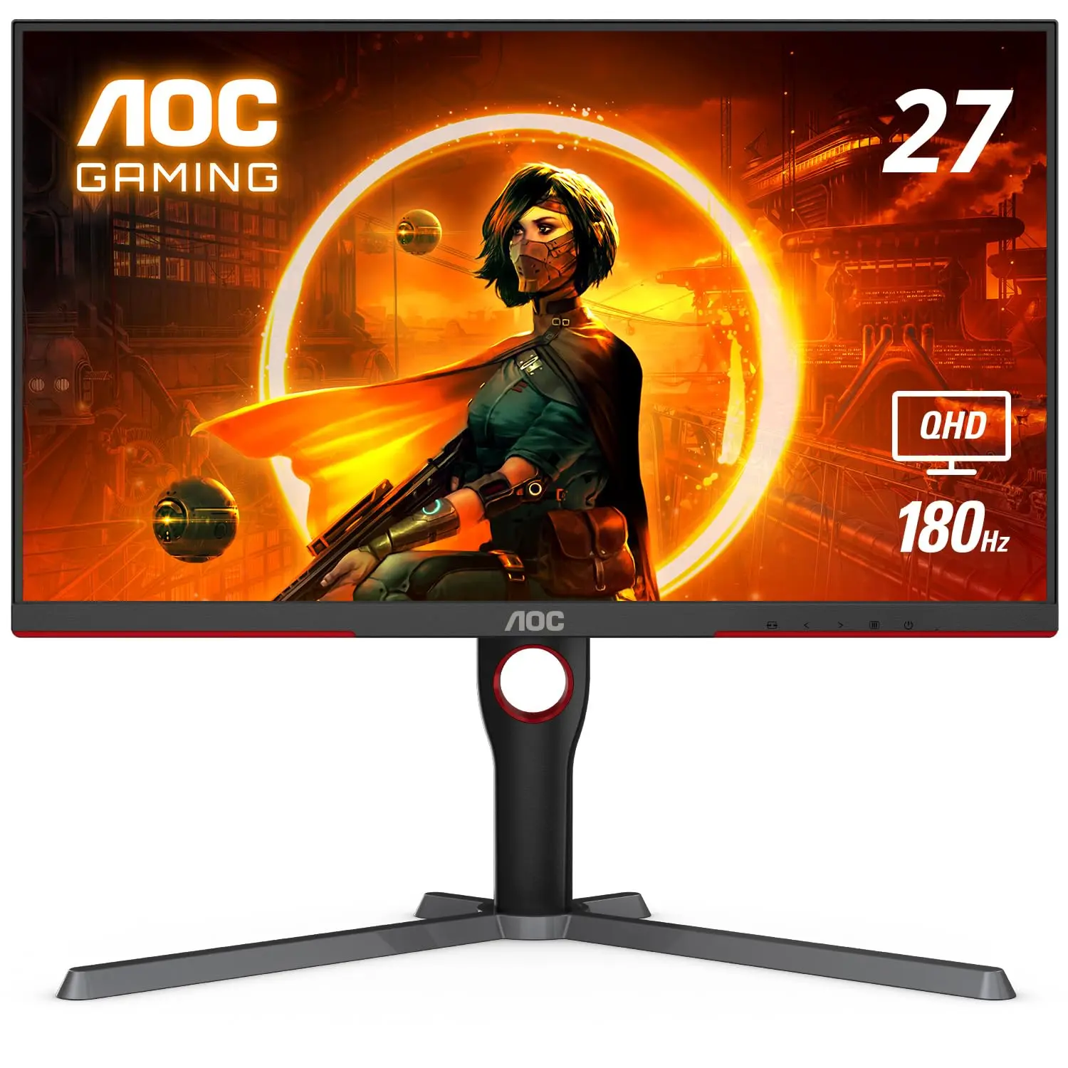 AOC LED 27&quot;, Q27G3XMN, 2xHDMI, 2xDP, 180Hz - cover
