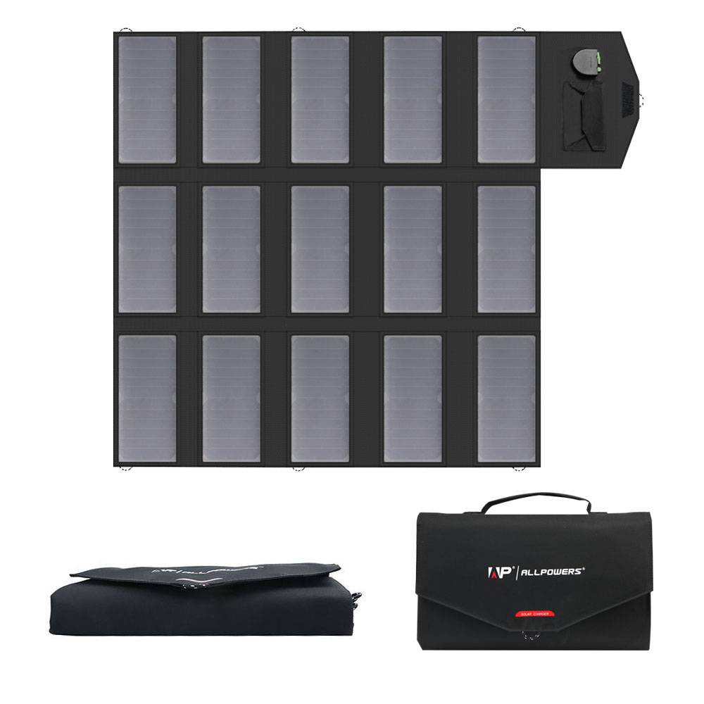 Photovoltaic panel Allpowers AP-SP-012-BLA 100W - cover