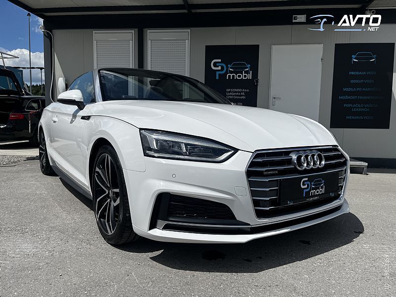 Audi A5 Cabriolet  QUATTRO S-LINE VIRTUALNA MATRICA - cover