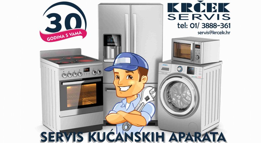 SERVIS KUĆANSKIH APARATA KRČEK "35 GODINA S VAMA" - cover